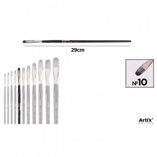 Pensula profesionala Artix varf sintetic limba de pisica nr 10 PP298-05