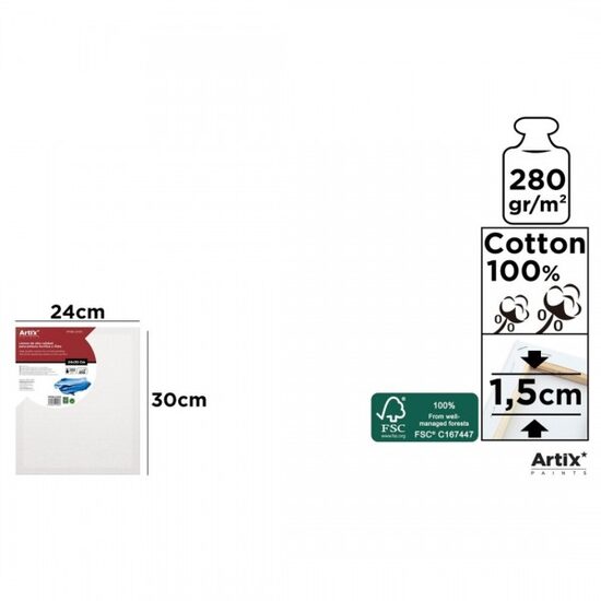 Panza Pictura pe Sasiu 24x30 cm 280 gr PP98-2430