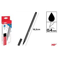 Fineliner varf 0.4 mm negru PE206N-S MP