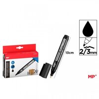 Marker permanent negru varf 2/3 mm PE486N-S