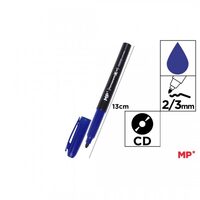 Marker permanent albastru 2/3 mm pentru CD PE511A-S