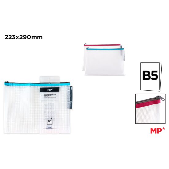 Mapa B5 plasa EVA cu fermoar PC113-B5 MP