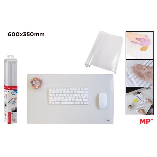 Mapa protectie birou 60x35 cm transparenta PA952-6035 MP