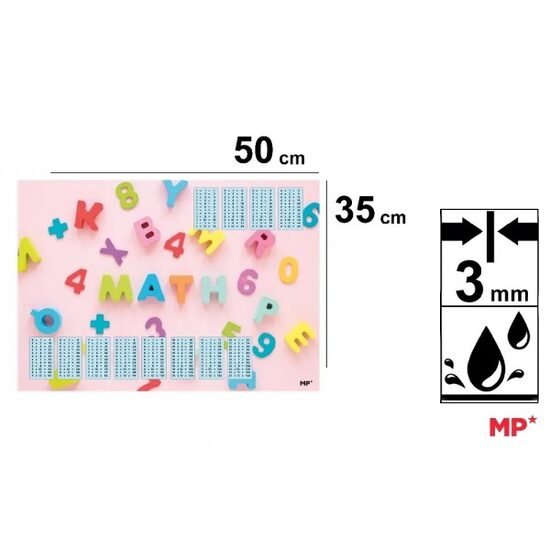 Mapa protectie birou 35x50 cm tabla inmultirii PA950-06