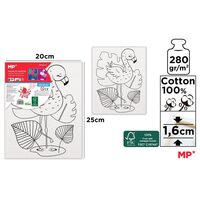 Rama cu panza predesenata 20x25 cm flamingo PP103-41 MP