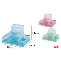 Suport instrumente de scris Mesh pastel PA903P