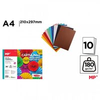 Carton color A4 180 gr 10/set PN211-A4 