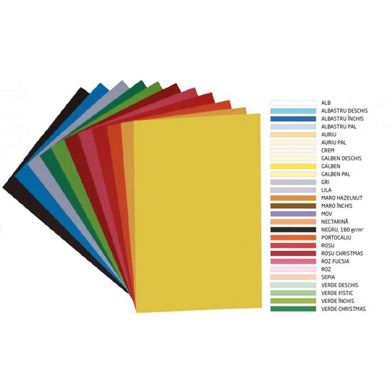 Carton alb 50x70 cm 200 gr PN430 1 buc