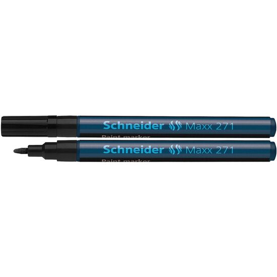 Paint Marker Schneider Maxx 271 negru 1-2 mm