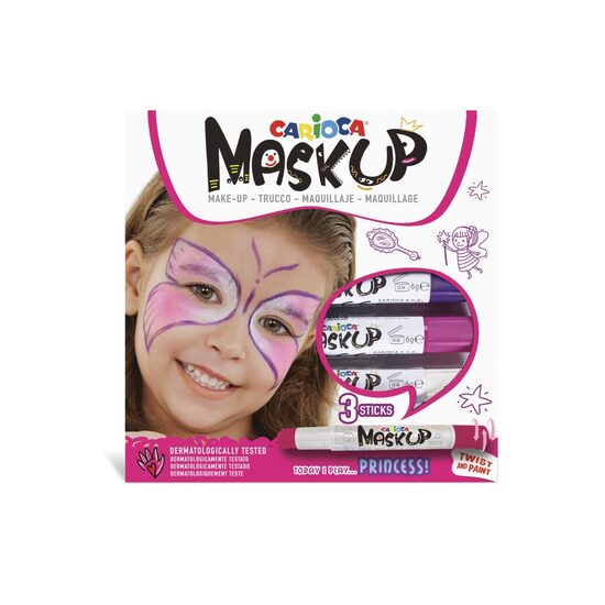 Carioca Mask-Up Princess 3/set