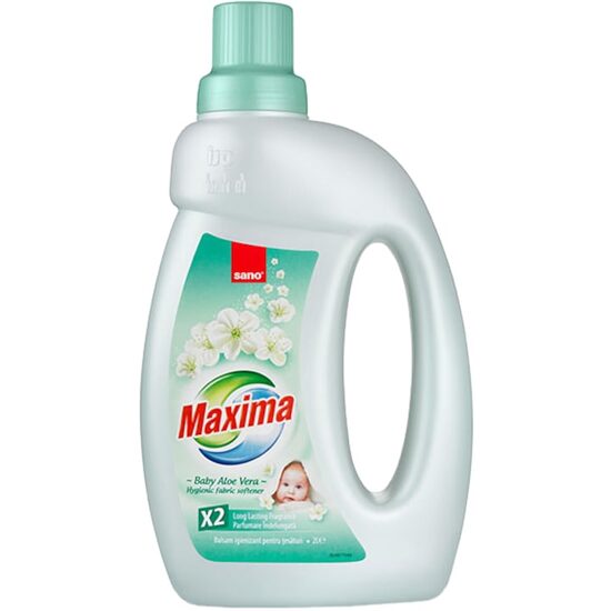 Balsam pentru rufe Sano Maxima Baby Aloe Vera 2L