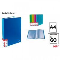 Mapa prezentare A4 PP 60 folii fluorescenta PC315