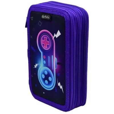 Penar neechipat Herlitz 3 fermoare motiv game 9494850