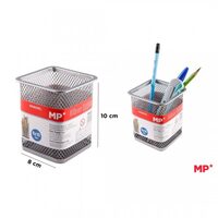 Suport instrumente de scris Mesh patrat argintiu PA901PL