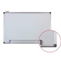Tabla magnetica alba rama aluminiu 90x120 cm PT309
