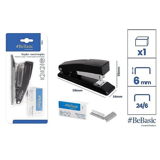 CAPSATOR BeBasic 24/6, 20 COLI + 1000 CAPSE S024 MP