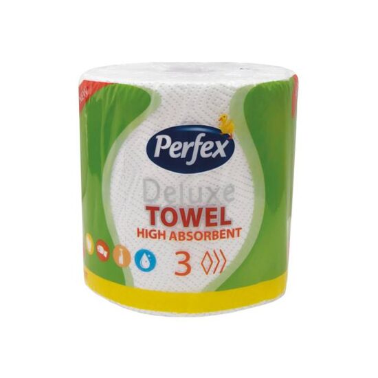 Prosop de bucătărie PERFEX DELUXE Mega Roll 1/1, 3 straturi