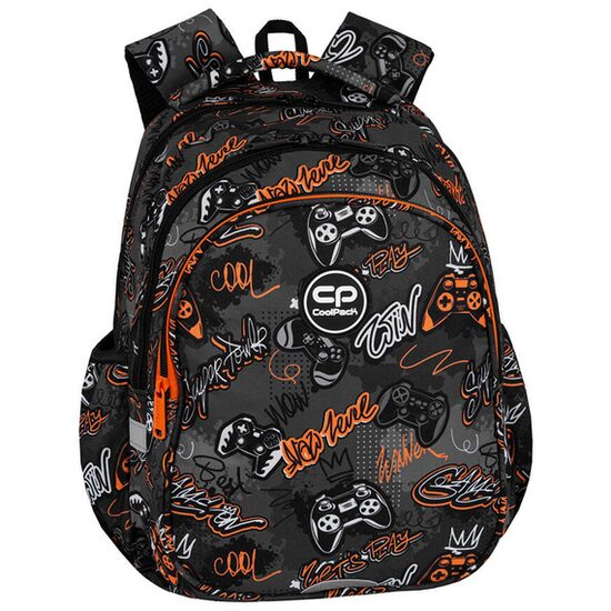 Rucsac Coolpack, Jerry Gamer, impermeabil, 2 compartimente, 39x27x15cm, multicolor F029827