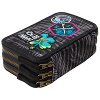 Penar CoolPack Jumper 3 cu 3 compartimente si echipare completa, Grey(Badges G) B67155