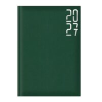 Agenda A5 Datata 2027 Artibest, Hârtie Offset, Copertă Verde – 271205