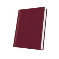 Agenda A5 Datata 2027, 352 Pagini, Coperta Buretată, Bordo – 400216579