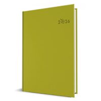 Agenda A5 Datata 2026 Premium Deluxe Predaia, 352 Pagini, Coperta Piele Sintetică, Portocaliu – 400216650