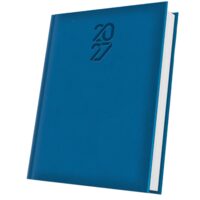 Agenda A5 Datata 2027 Tucson, 352 Pagini, Coperta Buretată, Albastru – 400216596