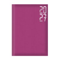 Agenda A5 Datata 2027 Artibest, Hârtie Offset, Copertă Fucsia – 271209