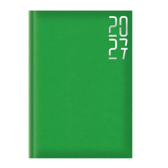 Agenda A5 Datata 2027 Artibest, Hârtie Offset, Copertă Verde Deschis – 271203