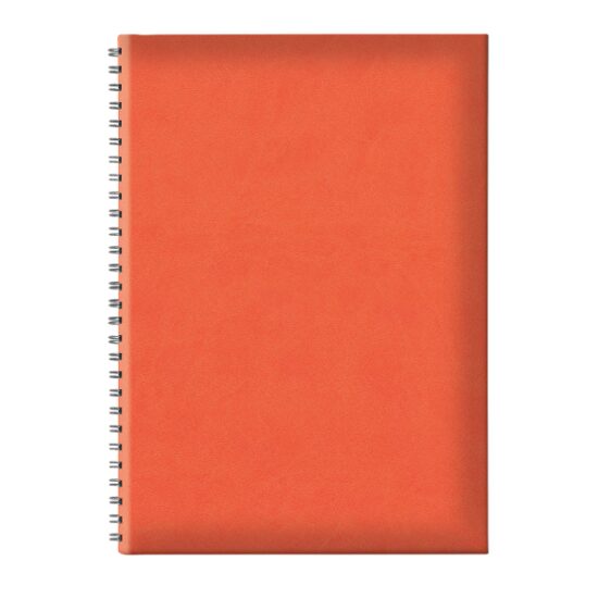Agenda B5 Nedatata Tucson, Spira Ascunsă, Copertă Portocalie – 261805