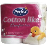Hârtie igienică Perfex Cotton Like Comfort Line 3 straturi 4 role