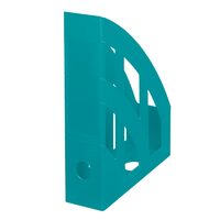Suport dosare plastic, A4 Clasic, culoare tourquise