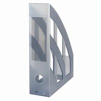Suport dosare plastic A4 Clasic gri translucid 9471380
