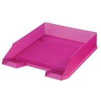 Tavita corespondenta A4 - C4 Clasic roz translucid 10590750