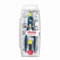 Compas My Pen setare rapida Albastru inchis/Lime 11122330