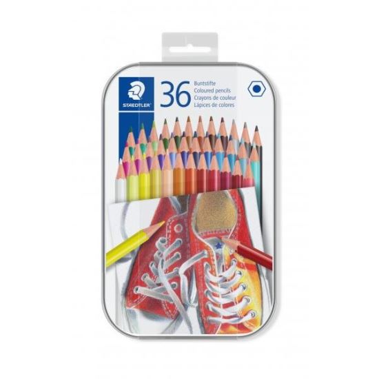 Creion Color hexagonal 36 culori ST-175-M36