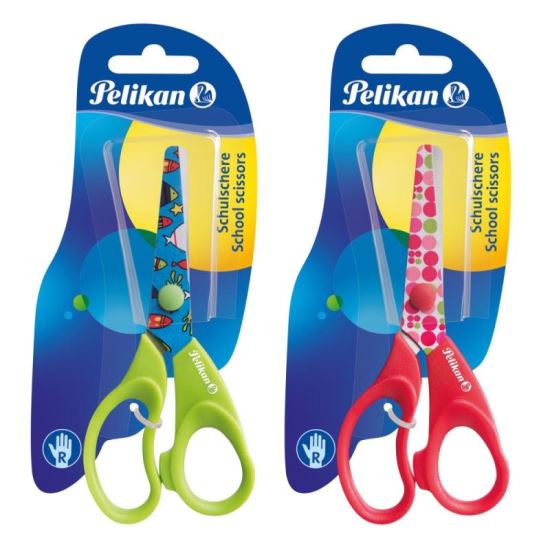 Foarfeca cu maner de plastic Fancy 12.5 cm