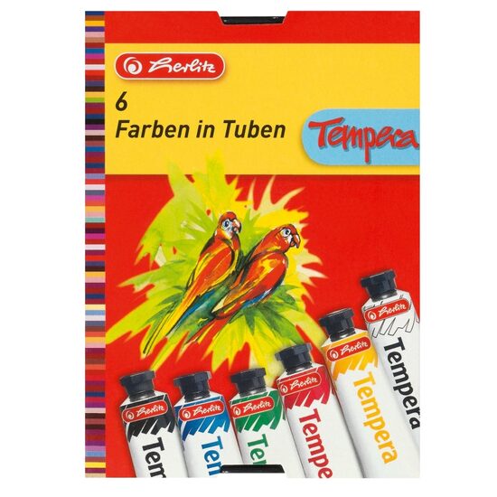 Tempera 16ml 6 Culori/Set 8643041