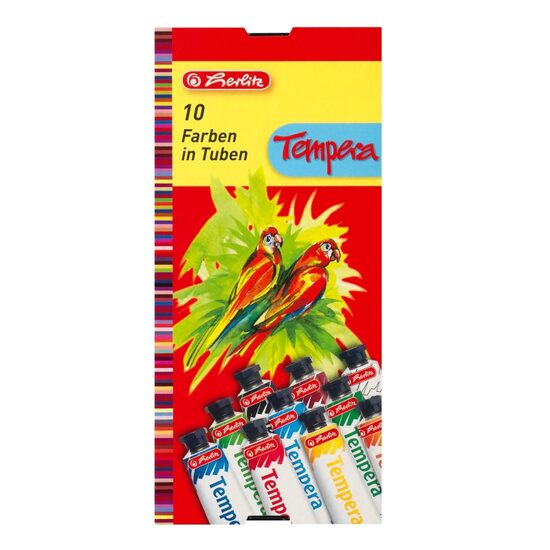 Tempera 16ml 10 Culori/Set 8643058