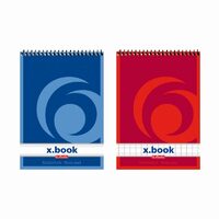 Bloc Notes A7 50 file Spirala pataratele X.Book 0110734