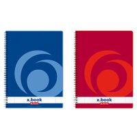 Caiet A4 160F spirala patratele X.Book