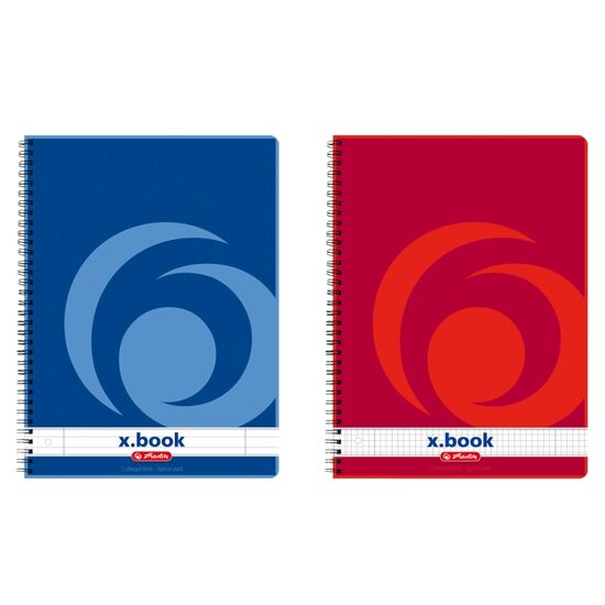 Caiet A4 160F spirala patratele X.Book