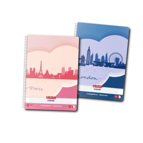 Caiet Herlitz A4 70 file spirala dictando 9484760