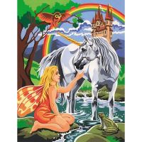 Pictura pe numere Unicorn 105040 22 x 30 cm
