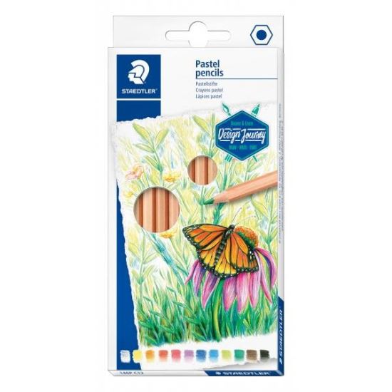 12 creioane colorate pastel Staedtler ST-146P-C12