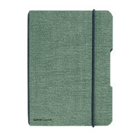 Caiet My.Book Flex A5 40 file Patratele Coperta Din Panza Gri Elastic Negru