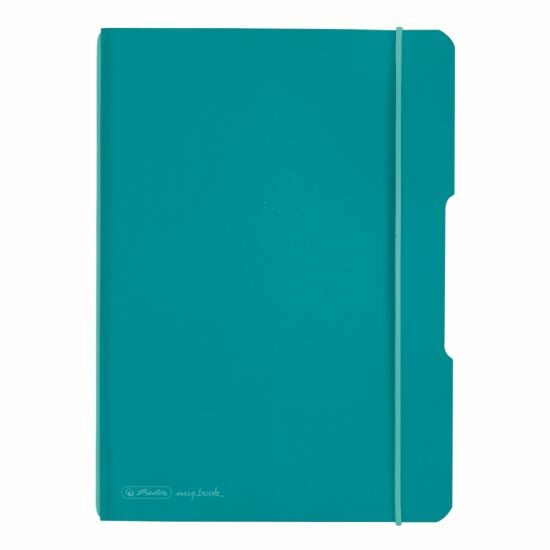 Caiet my.book flex A5, 40 file, dictando, turcoaz