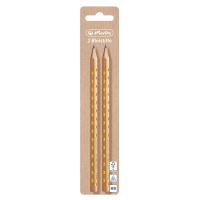 Set 2 creioane grafit triunghiular HB motiv Pure Glam 50022229