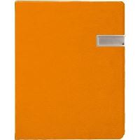 Agenda Notebook USB, 23.5 cm, nedatata, Ego portocaliu
