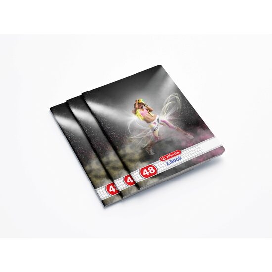 Caiet Herlitz A5 48 file  Patratele Dance 9480770